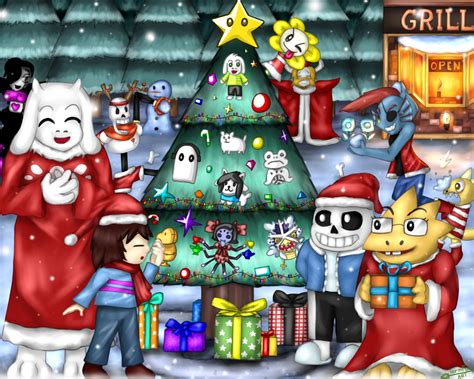 Undertale - Christmas Day 2015 by TermFox on DeviantArt