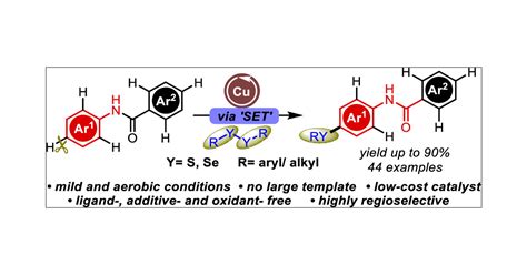 Copper Catalyzed Regioselective Remote CH Bond Chalcogenation Of