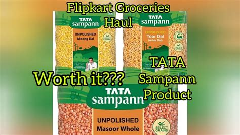 Tata Sampann Pulses Dal Review Flipkartgrocery Starting