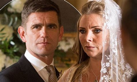 Eastenders Ronnie Mitchell Looks Grim Faced At Wedding To Jack Branning