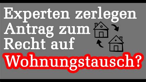 Sachverst Ndige Recht Auf Wohnungstausch Ffentliche Anh Rung Im