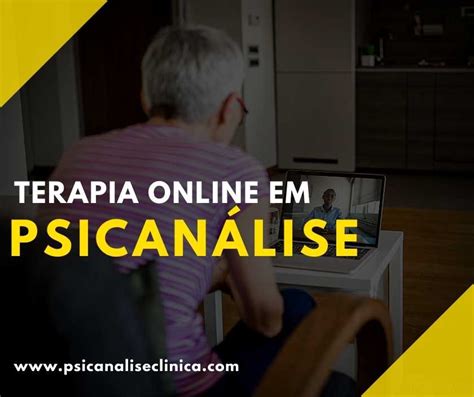 Terapia online em psicanálise Psicanálise Clínica