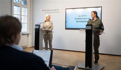 25 Jahre Soldatinnen Im Bundesheer Salzburger News