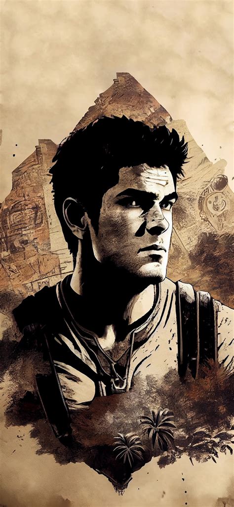 Uncharted Nathan Drake Art Wallpapers - Uncharted Wallpapers 4k