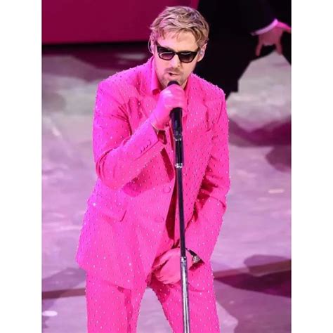 Ryan Gosling 2024 Pink Suit