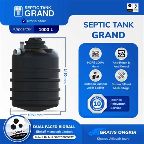 Grand Septic Tank L Produsen Tangki Air