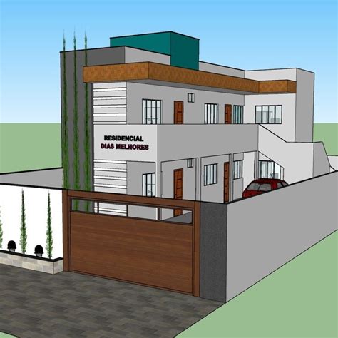 MEU IMÓVEL PROJETOS Arsitektur Rumah Desain