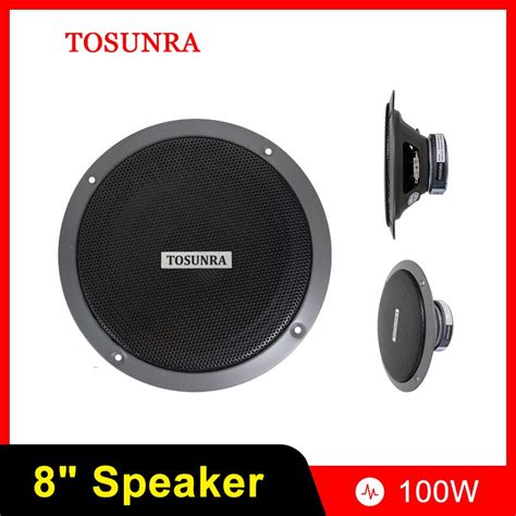 TOSUNRA 8 Replacement Woofer Speaker 100Watts Subwoofer Audio For Home