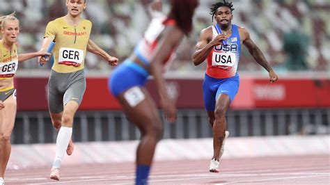 Tokyo Olympics Allyson Felix Absent As Us Mixed Relay Team