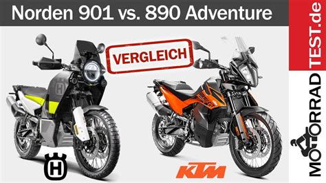 Husqvarna Norden 901 Vs KTM 890 Adventure Vergleich Der Reise