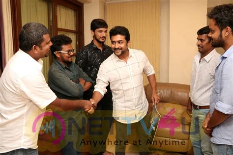 Actor Suriya Launch Ivanthandhiran Movie First Look Poster Photos