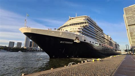 Holland America Lines Rotterdam Departs On Historic Th Anniversary