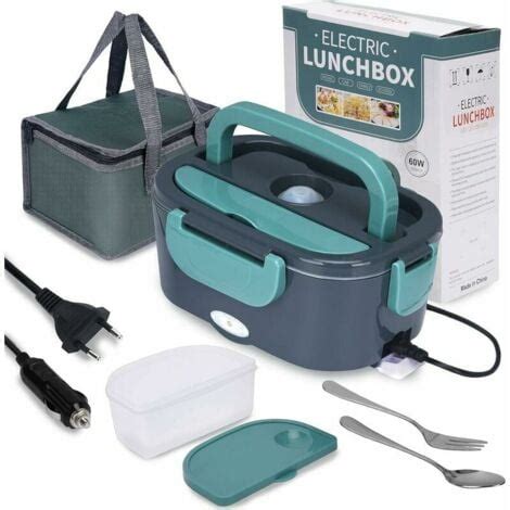 Lunch Box Chauffante 3 En 1 Boite Chauffante Repas 1 5L Portable