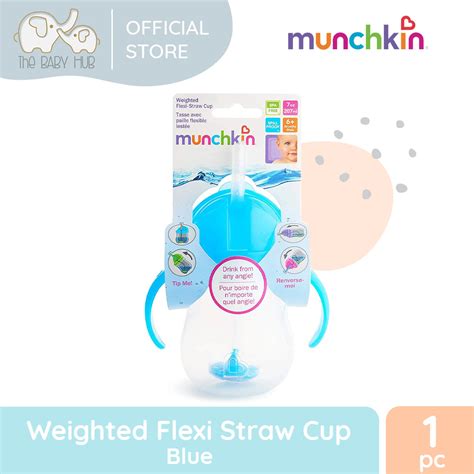 Munchkin Click Lock Weighted Flexi Straw Cup Lazada Ph