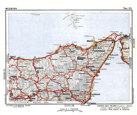 Cartina Geografica Messina E Provincia