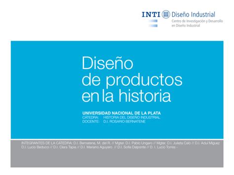 Diseño de productos en la historia