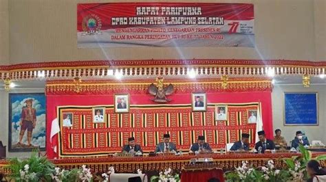 Anggaran Baju Dinas Anggota DPRD Lamsel Tembus Rp763 Juta Portal