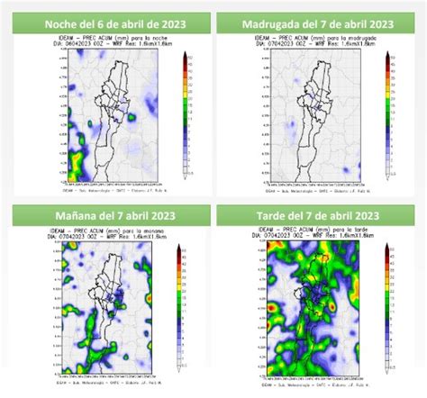 Pronóstico Del Clima Del Viernes Santo 7 De Abril De 2023 En Bogotá