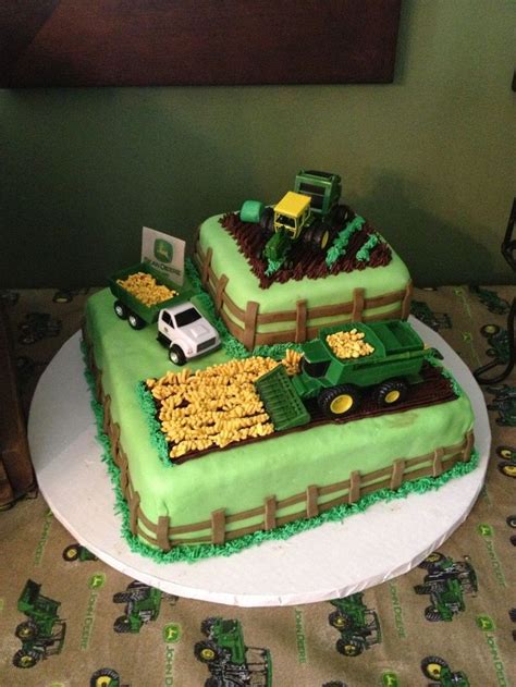 Pin By LScott7509 On Einfacher Traktor Kuchen Tractor Birthday Cakes