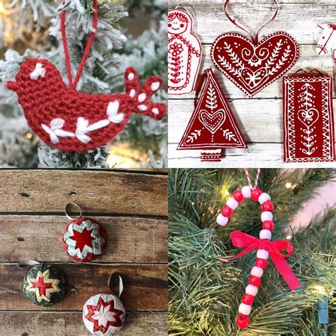 41 DIY Christmas Ornaments - Craftsy Hacks