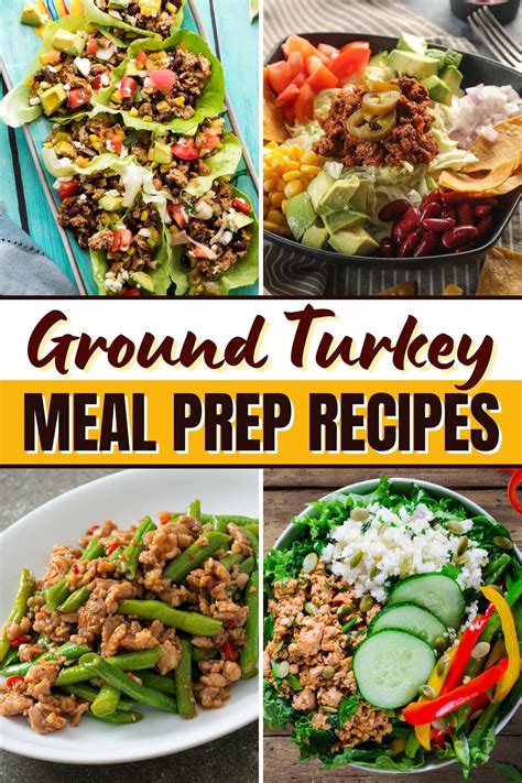 23 Healthy Ground Turkey Meal Prep Recipes Insanely Good