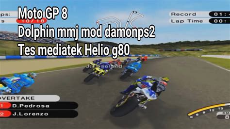 Tes Moto Gp 8 Dolphin MMJ Mod Damonps2 Android YouTube