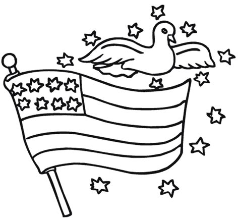 Coloring Sheets Of Flags