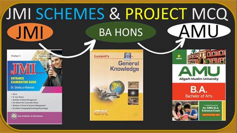 Jmi Ba Hons Entrance Exam 2024 Schemes And Project Important Mcq Jmi