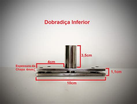 Pino Pivotante Para Kg Em Inox Esfera Parcelamento Sem Juros