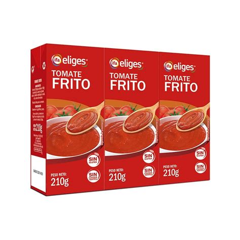 Pack Uds Ifa Eliges Tomate Frito Brick X Gr Avunto