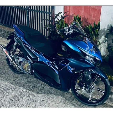 Jual Striping Transparan Aerox All New Connected Vva