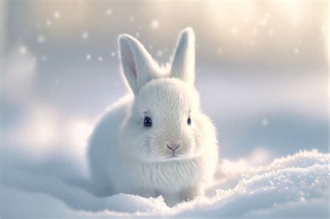 Rabbit White Snow