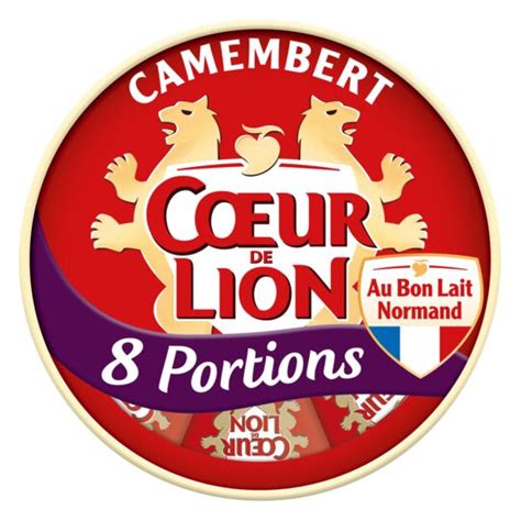 Camembert Coeur De Lion Les Portions De G Prix Carrefour