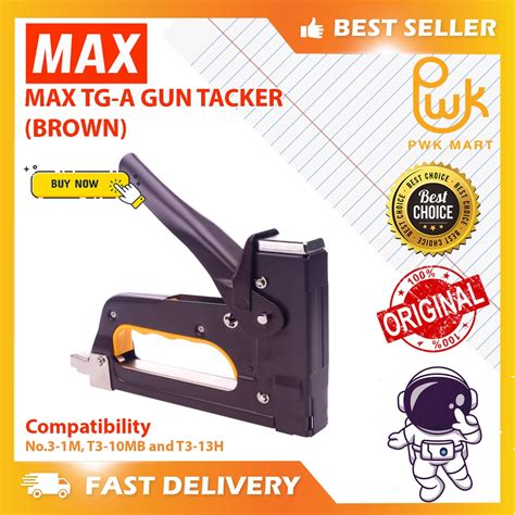 Max Tg A Gun Tacker Ready Stock Heavy Duty Tacker Staple Gun