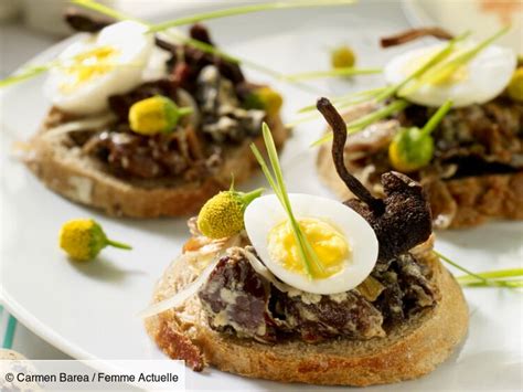 Croûtes aux mousserons rapide découvrez les recettes de cuisine de