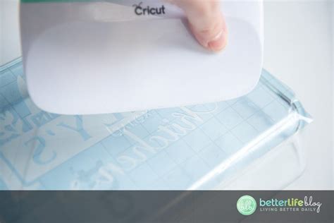 How To Etch Glass With Your Cricut Etching A Pyrex Baking Dish With