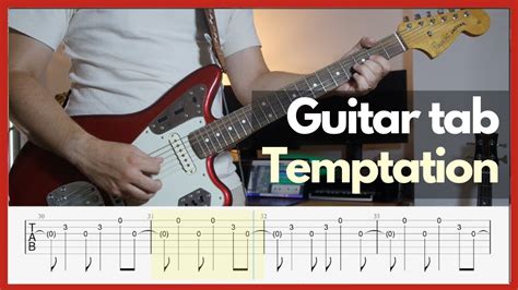 New Order Temptation Guitar Tabs YouTube