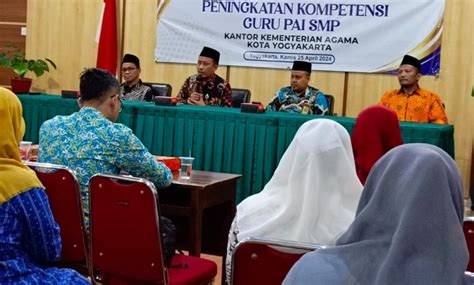 Peningkatan Kompetensi Guru Pai Smp Kantor Kementerian Agama Kota