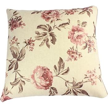 Laura Ashley Kissen Motiv Hortensie Rosa Gr N Amazon De K Che