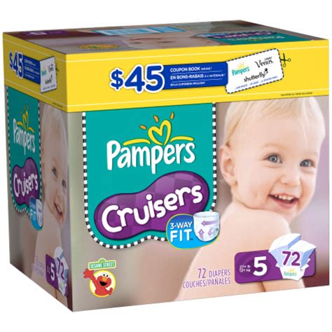 Pampers Cruisers Size 5 Diapers 72 Count Kroger