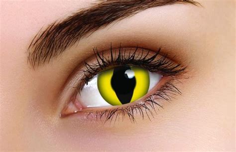 Colourvue Cats Eye Coloured Contact Lenses