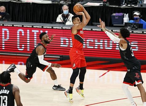 Portland Trail Blazers Ot Houston Rockets Hits And Flops As