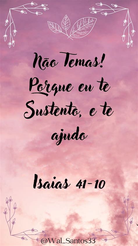 Eu Te Ajudo E Te Sustento - Disse Deus" Não Temas, porque Eu te Sustento, e te ajudo. " | Citações ...