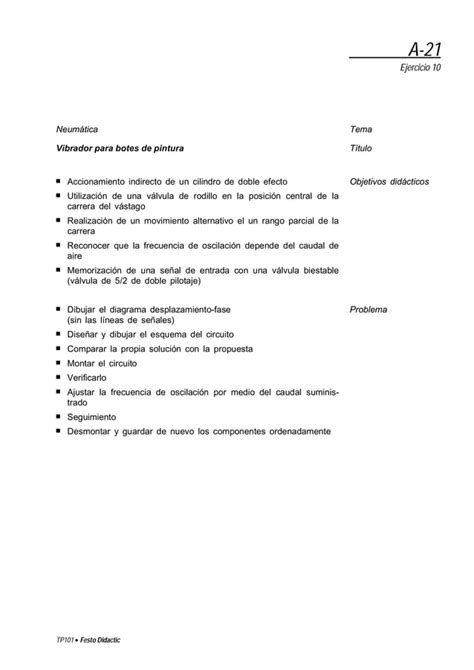 Tp Neumatica Libro De Trabajo Nivel Basico Pdf