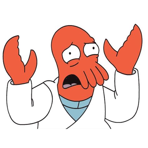 Dr. Zoidberg FUTURAMA STICKER – Pro Sport Stickers