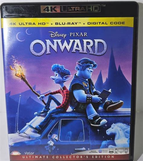 Onward 4K Ultra HD Blu Ray Bonus Disc 2020 No Digital Code