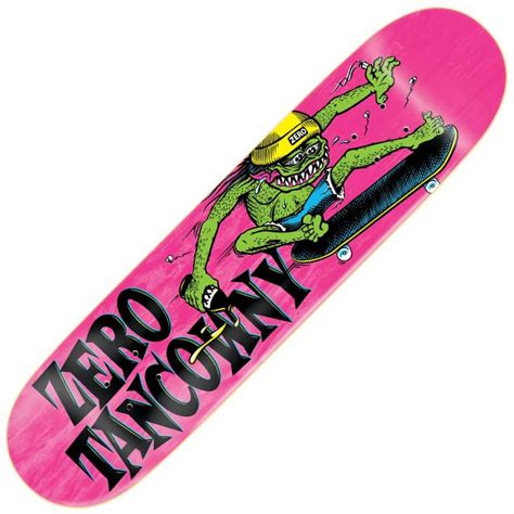 Zero Skateboards Zero Tancowny Street Demon Skateboard Deck 8125