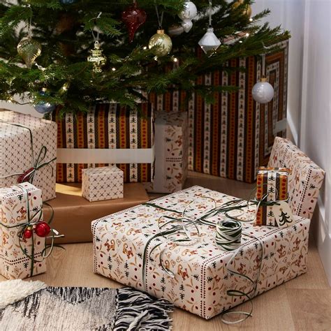 IKEA VINTERFINT Presentpapper Ikea Christmas 2023 Nordroom I Love