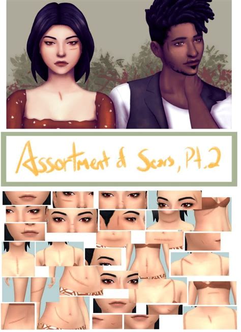 Sims Scars Cc Body Acne And More Scar Mods Artofit