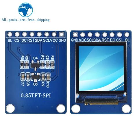 TZT 0 85 Inch 0 85 Color TFT Display Module HD IPS LCD LED Screen